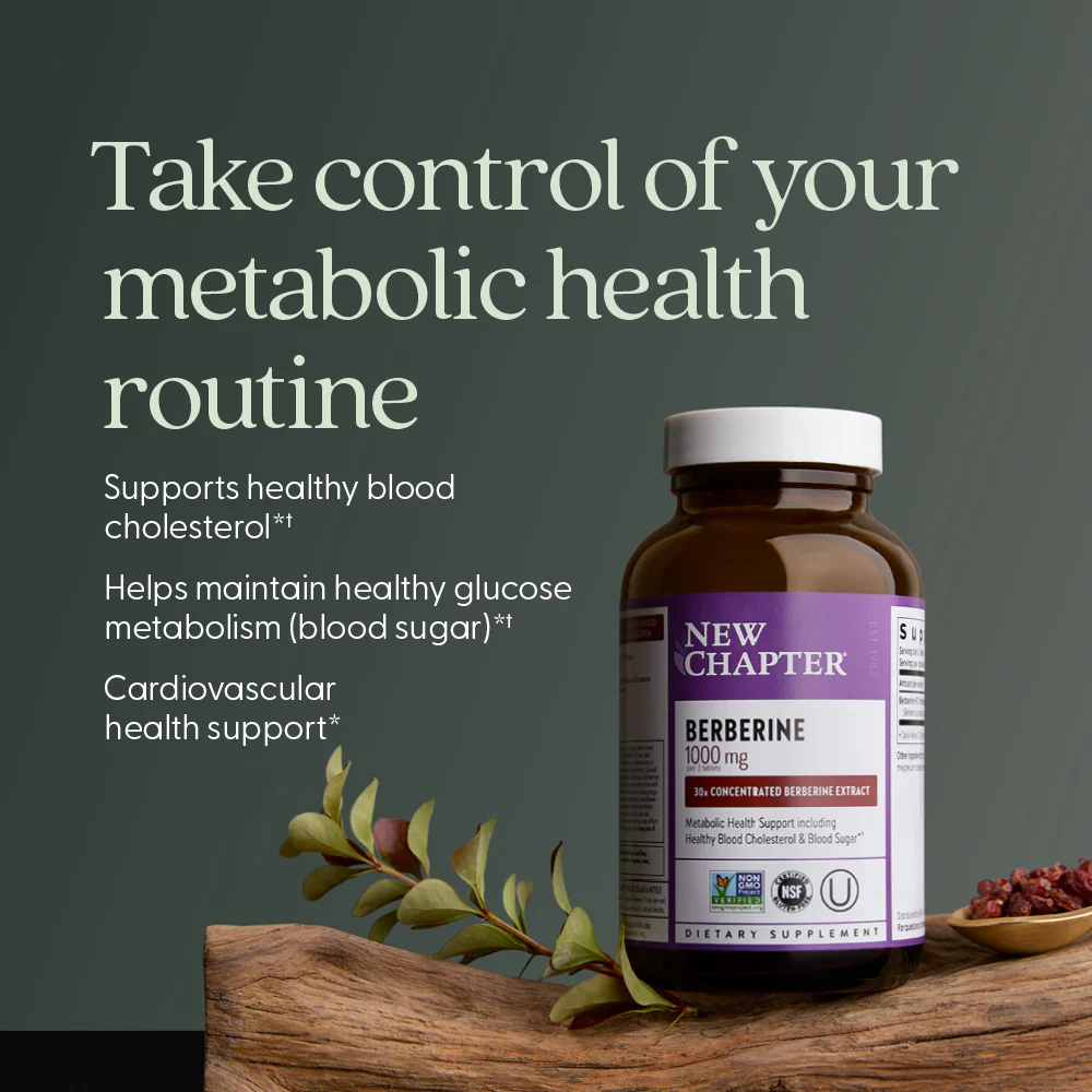 Berberine 1000 mg (per 2-tablet serving) - Image 3