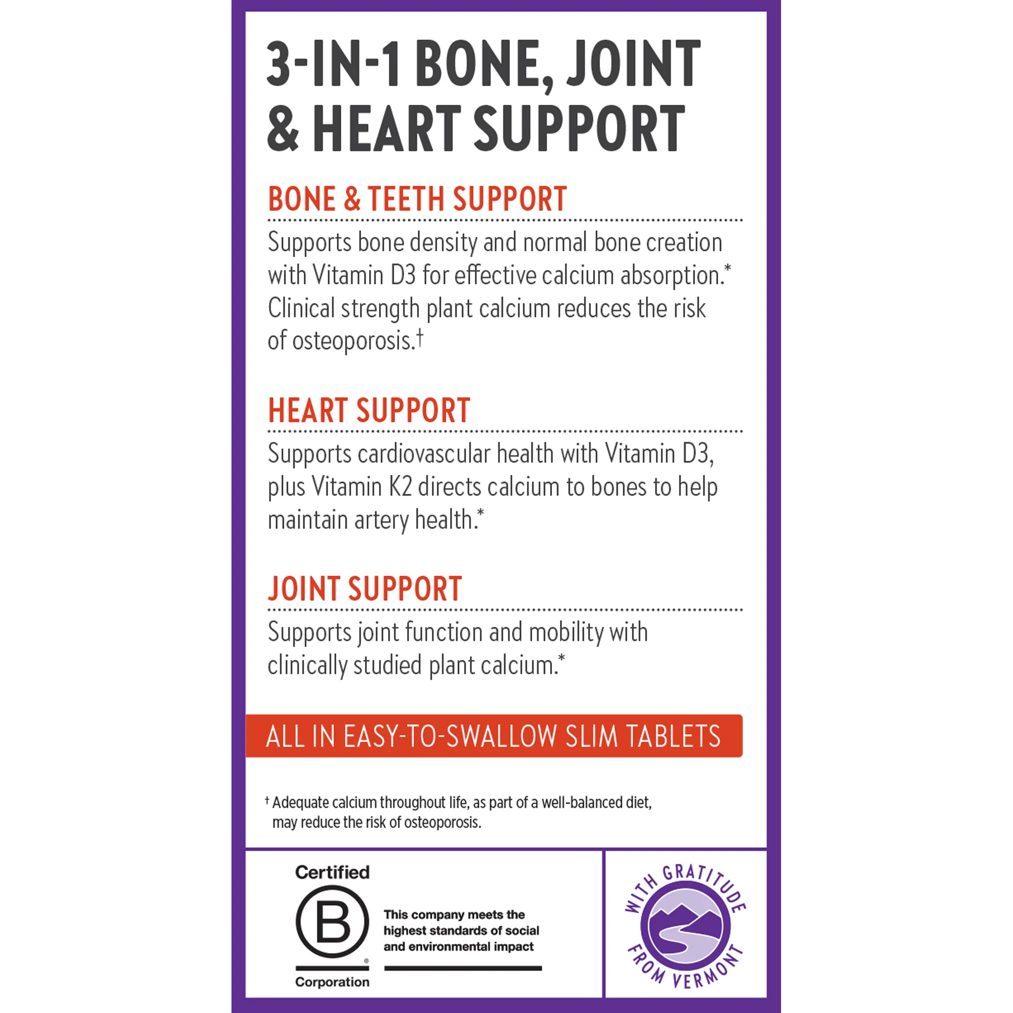 Bone Strength Take Care™ Slim Tablets - Image 7