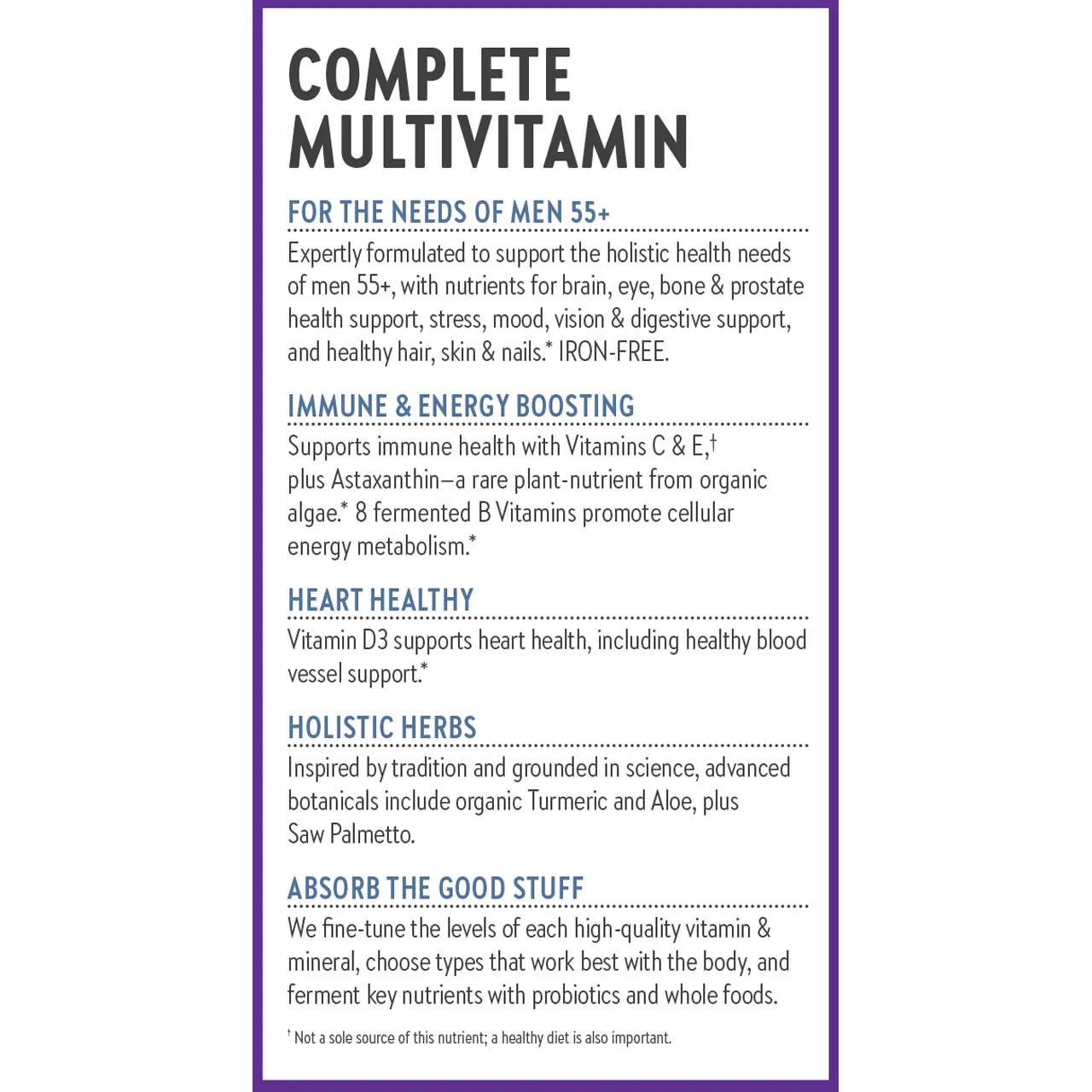 Every Man™'s One Daily 55+ Multivitamin - Image 6