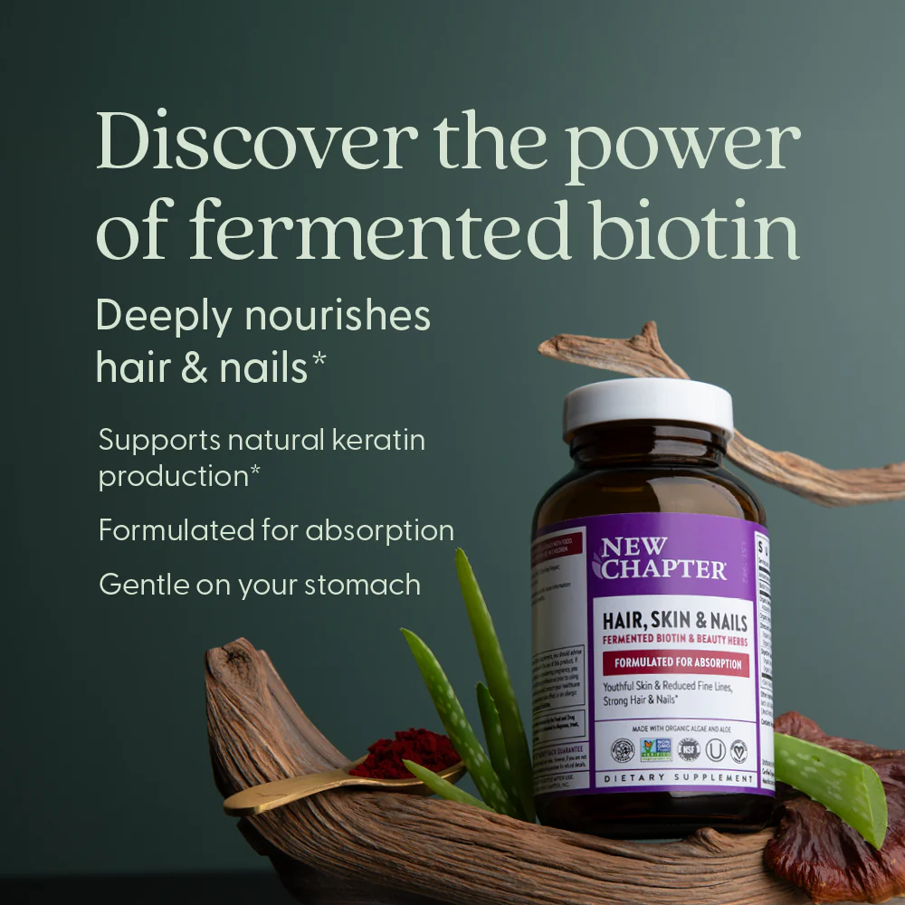 Hair, Skin & Nails: Fermented Biotin & Beauty Herbs - Image 3