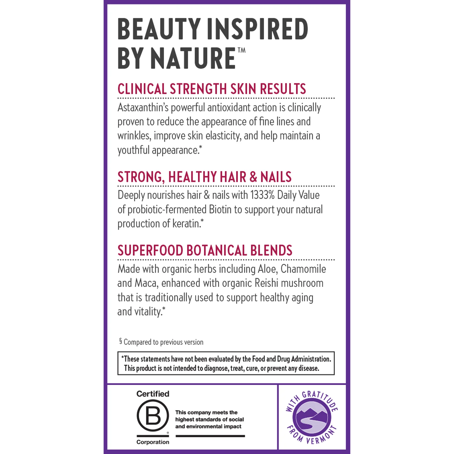 Hair, Skin & Nails: Fermented Biotin & Beauty Herbs - Image 6