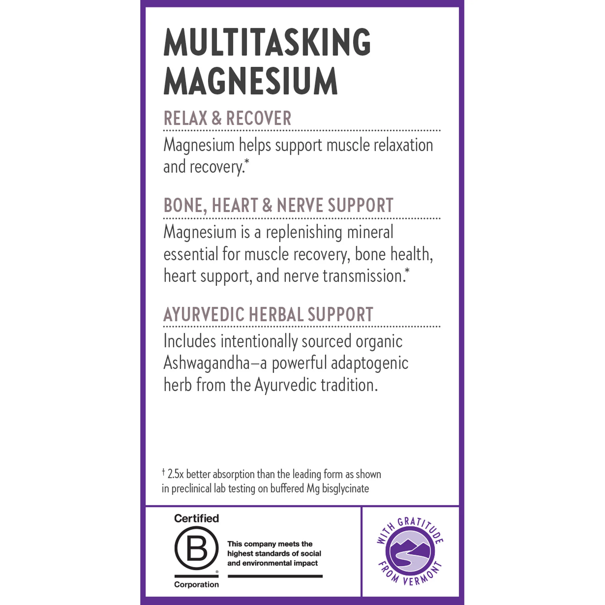 Magnesium + Ashwagandha Tablets - Image 6