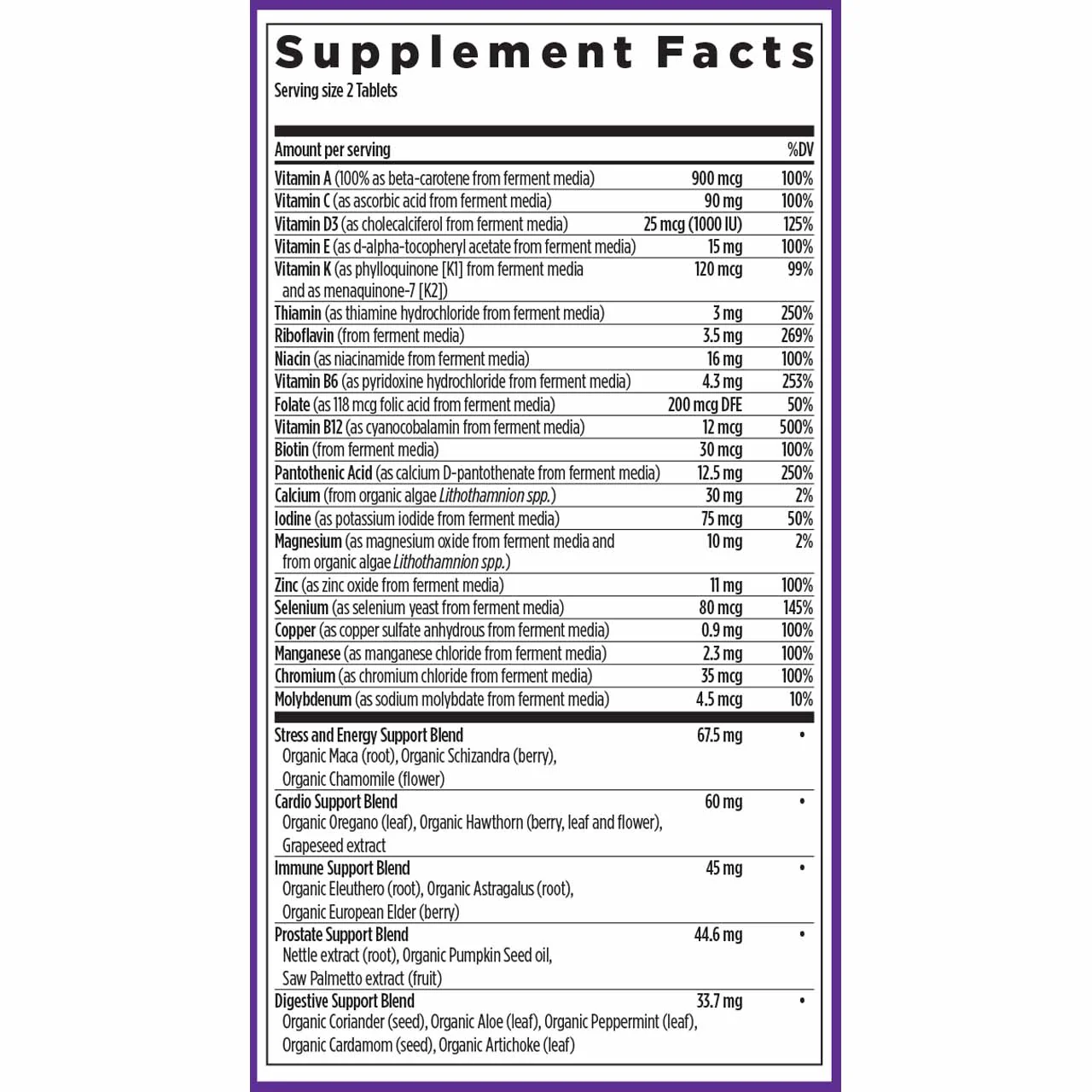 Men's Advanced Multivitamin - Image 8