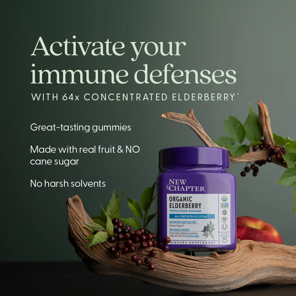 Organic Elderberry Whole-Food Gummies - Image 3