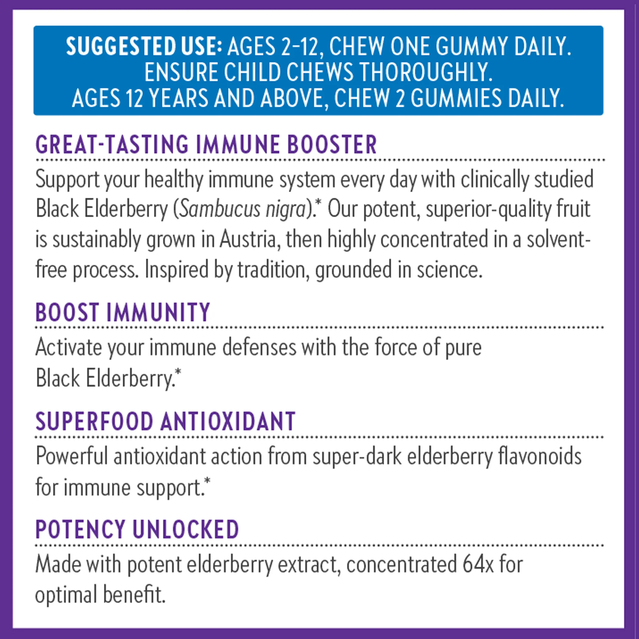 Organic Elderberry Whole-Food Gummies - Image 7