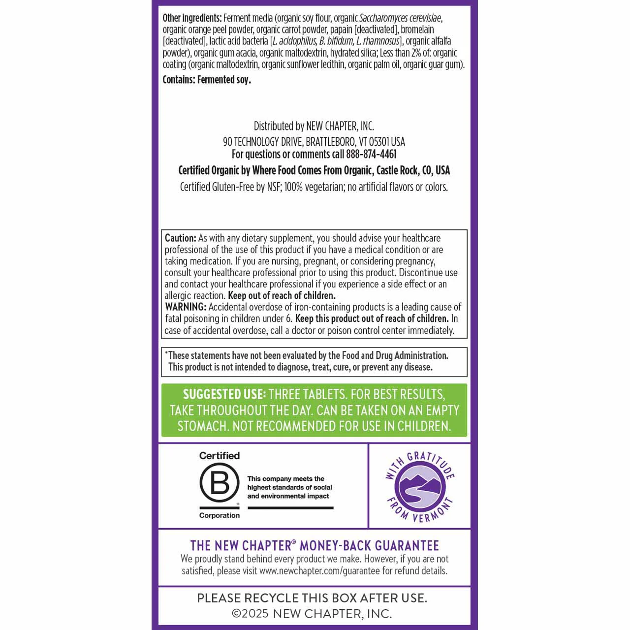 Advanced Perfect Prenatal Multivitamin - Image 7