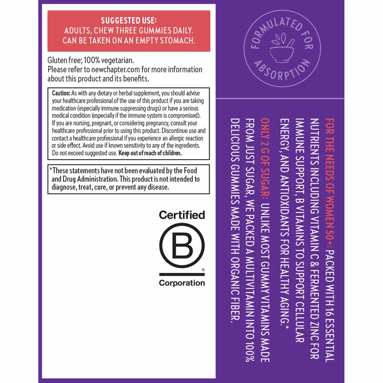 Women’s 50+ Multivitamin Gummies - Image 7