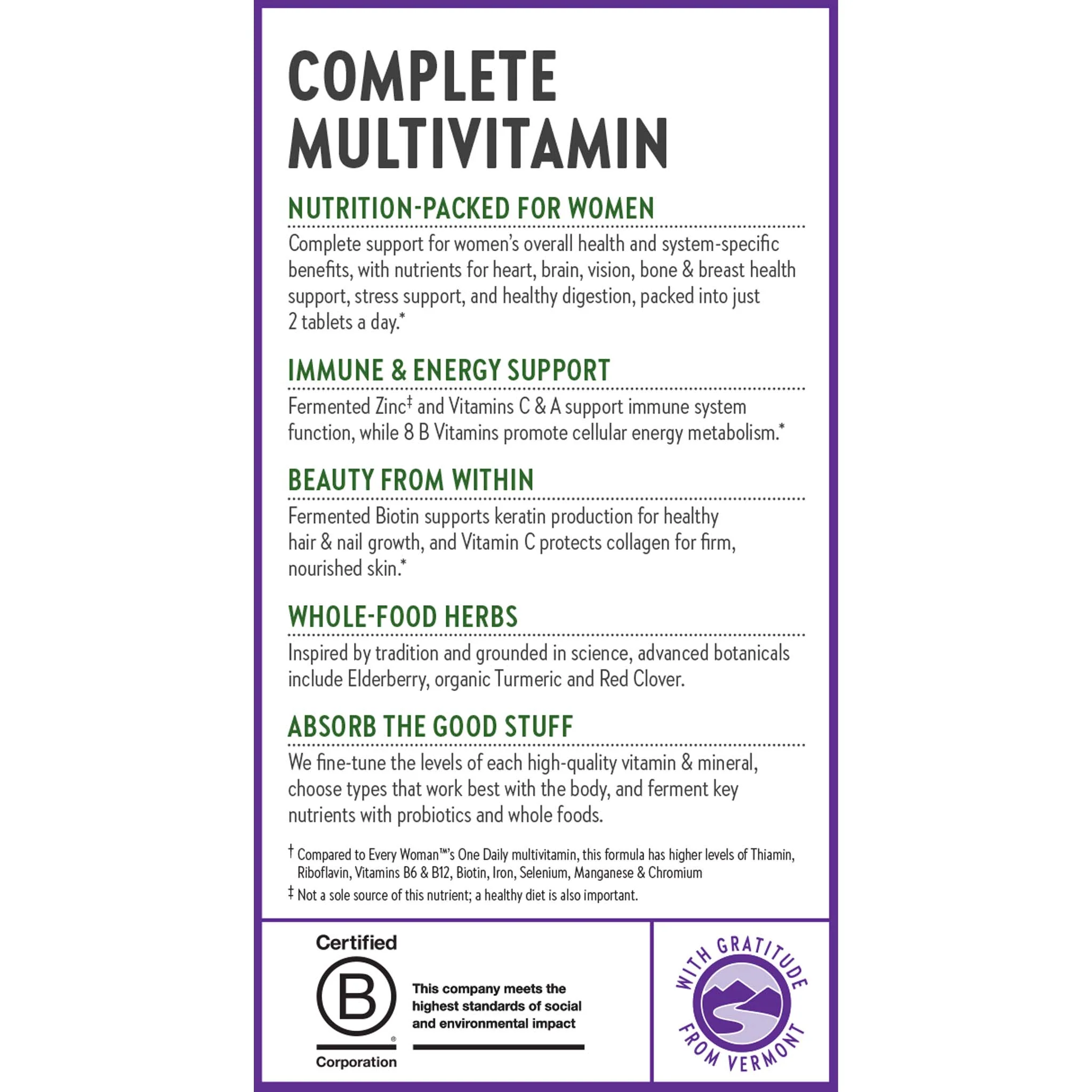 Women's Advanced Multivitamin - Image 6